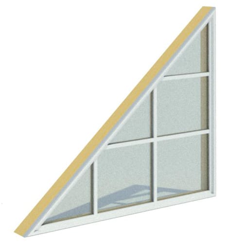 Pella® Clad Right Triangle Fixed Unit