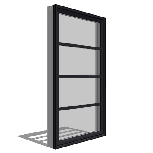 Architect Series, Contemporary, Casement Window, Fixed Units