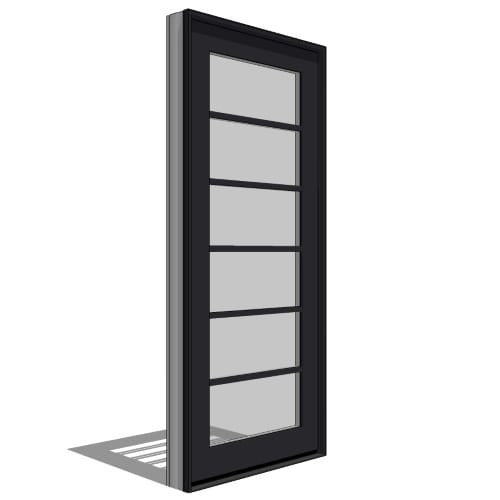 Architect Series, Contemporary, Out-Swing Window, Single, Fixed Units