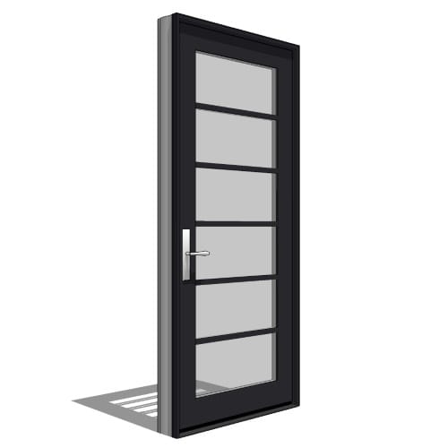 Architect Series, Contemporary, Out-Swing Door, Single, Vent Units