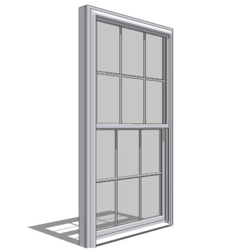 250 Series Double-Hung Window, Single