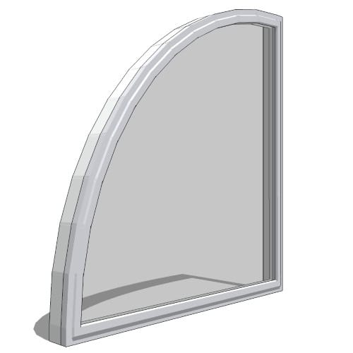 250 Series Quarter Circle, Fixed Unit