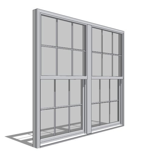 250 Series Single-Hung Window, Double