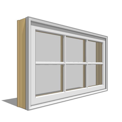 Pella Reserve, Clad, Wood, Awning Window, Fixed Unit