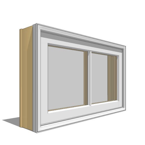 Pella Reserve, Clad, Wood, Casement Window, Transom Unit