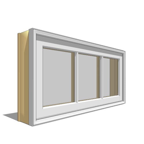Pella Reserve, Clad, Wood, In-Swing Window, Double, Transom