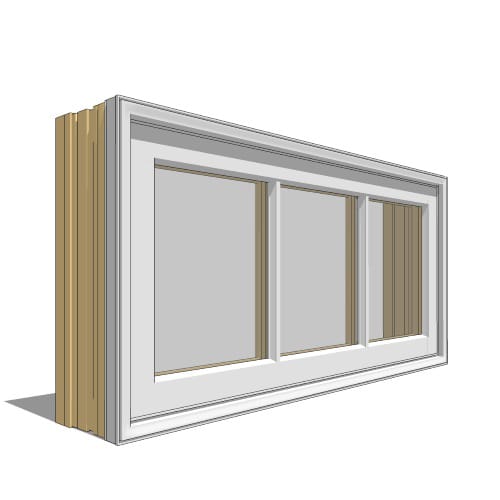 Pella Reserve, Clad, Wood, In-Swing Window, Single, Transom