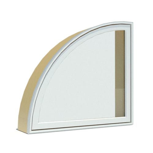 Pella Reserve, Clad, Wood, Quarter-Circle Window