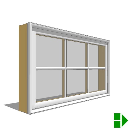 Lifestyle Dual-Pane Series Awning Window, Fixed Units