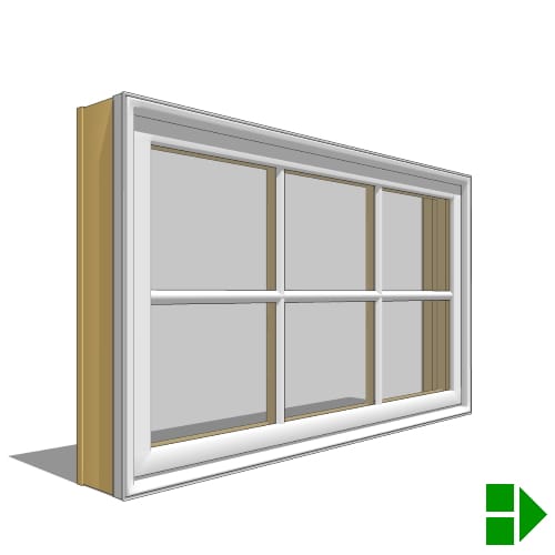 Lifestyle Dual-Pane Series Awning Window, Vent Units