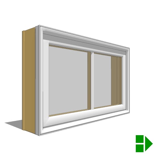Lifestyle Dual-Pane Series Casement Window, Transom Units