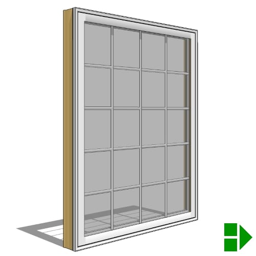 Lifestyle Triple-Pane Series Awning Window, Fixed Units