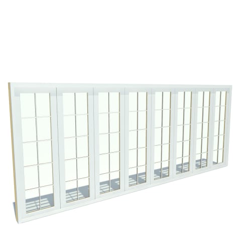 Pella Reserve, Clad, Wood, Bi-Fold Door, Inswing