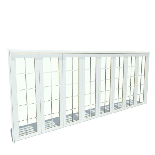 Pella Reserve, Clad, Wood, Bi-Fold Door, Outswing