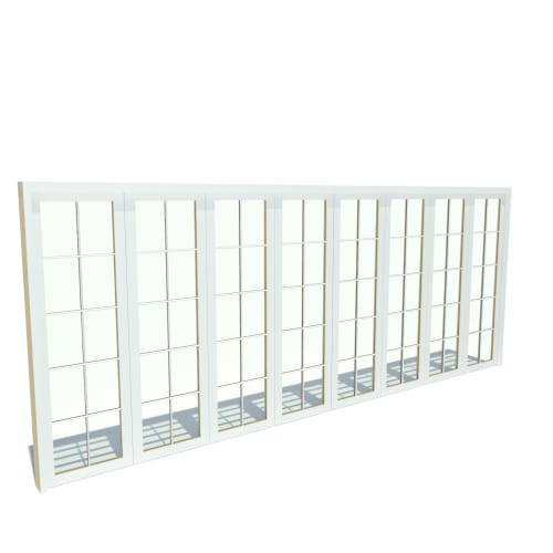 Architect Series, Contemporary, Clad, Wood, Bi-Fold Door, Inswing