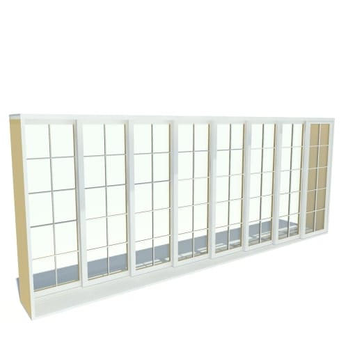 Architect Series, Contemporary, Clad, Wood, Multi-Slide Door Single Parting