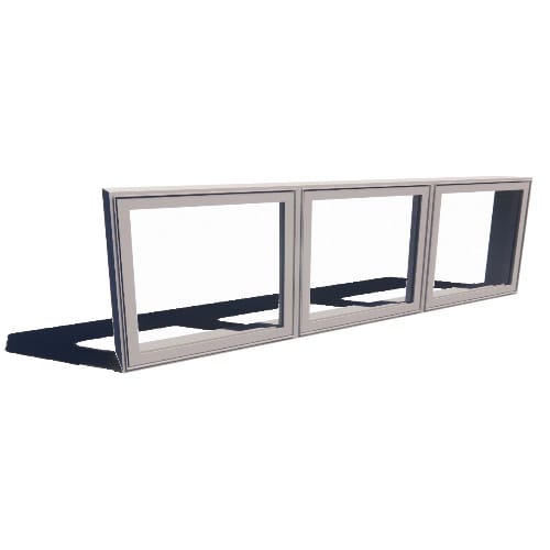 Impervia Series, Awning Window, Vent Unit, Multi-Wide (2-4)
