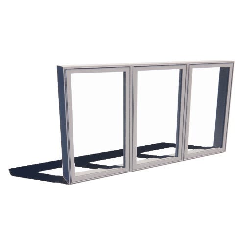 Impervia Series, Casement Window, Vent Unit, Multi-Wide (2-4)