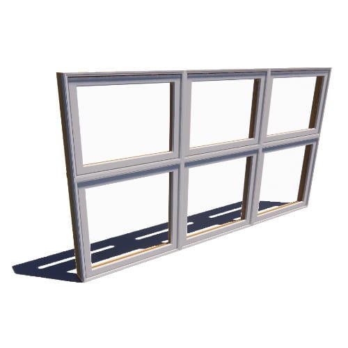 Reserve Series Traditional, Awning Window, Vent Unit, Multi-Wide (2-4) with Transom