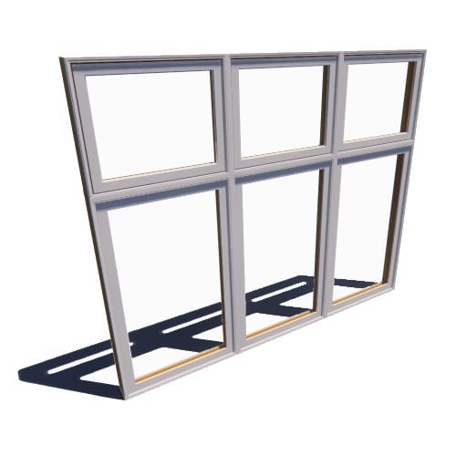 Reserve Series Traditional, Casement Window, Vent Unit, Multi-Wide (2-4) with Transom