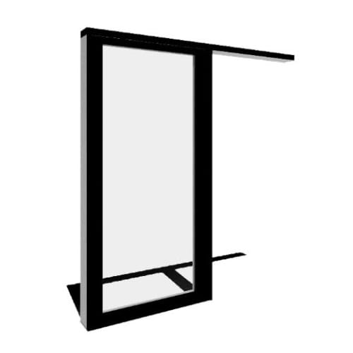 Reserve Series Contemporary: Single Wide Pocket Door