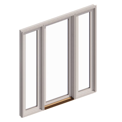 250 Series Hinged Door, Single Inswing, Sidelights