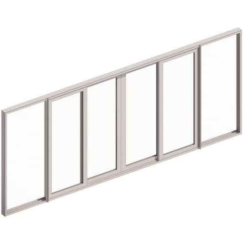 250 Series Premium Multi-Slide Pocket Door, Bi-Parting
