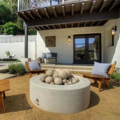 Cilindro Edge Planter / Fire Table