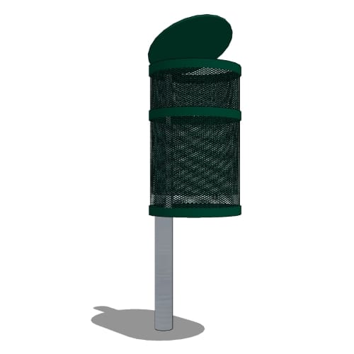 DOGIPOT® Trash Receptacle ( 1206-L and 1206A-L ) 	