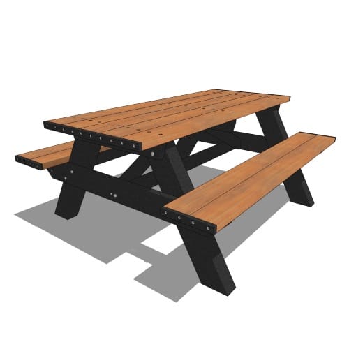 DOGIPARK®  6' Poly Picnic Table ( 7791-BC )