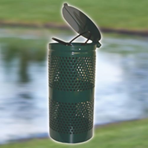 DOGIPOT® Trash Receptacle ( 1206-L and 1206A-L )