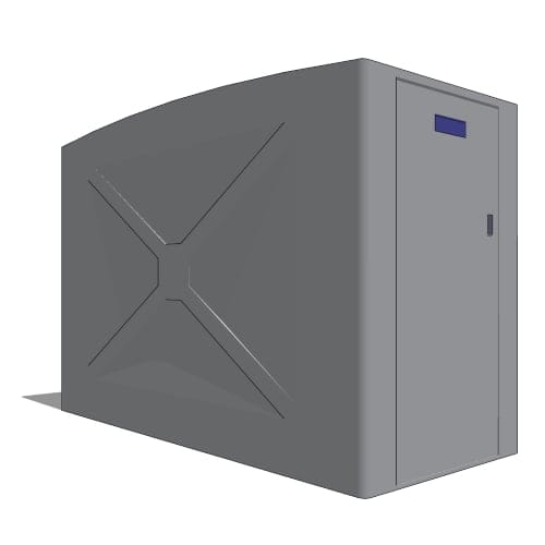 Bike-Shell™ Model 301W-ECO (1 Door / 2 Bike Capacity Rectangular Unit)