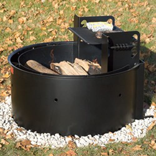 Campfire Rings: Double Wall Firering with Pin Anchors ( LDW-36/18/PA )