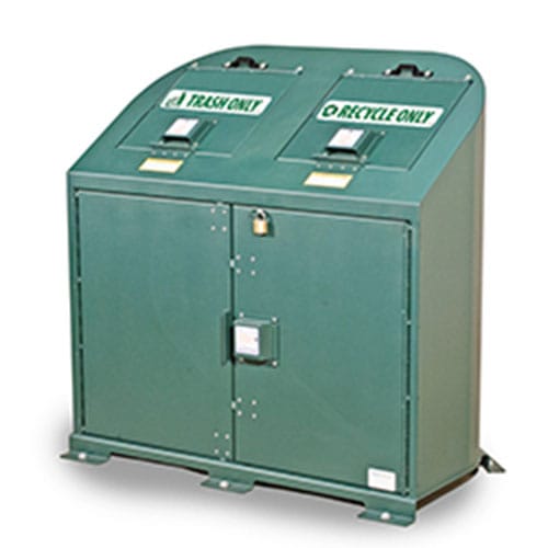 Bear Resistant Products: Multiple Module Trash & Recycling Receptacles