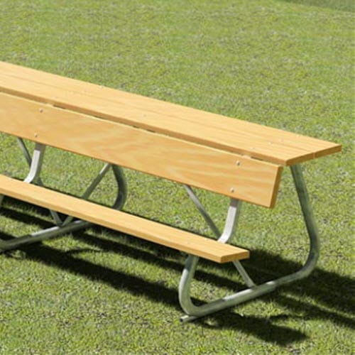 Athletic Series: Team Bench w/ Lumber Seat, Back & Deck (B303)