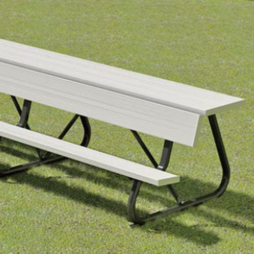 Athletic Series: Team Bench w/ Aluminum Seat, Back & Deck (B303) 