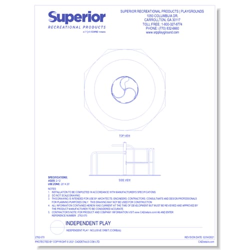 Freestanding Play: Inclusive Orbit (CIORB(A))