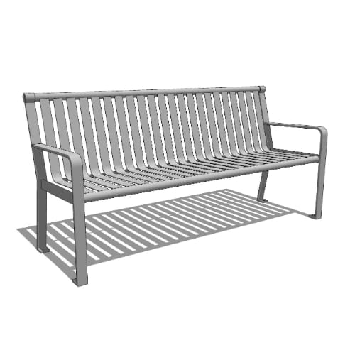 EP 1685: Bench With Backrest