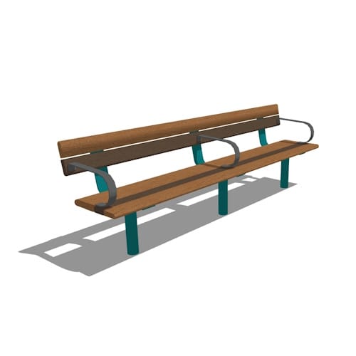 Wood-Grain Bench