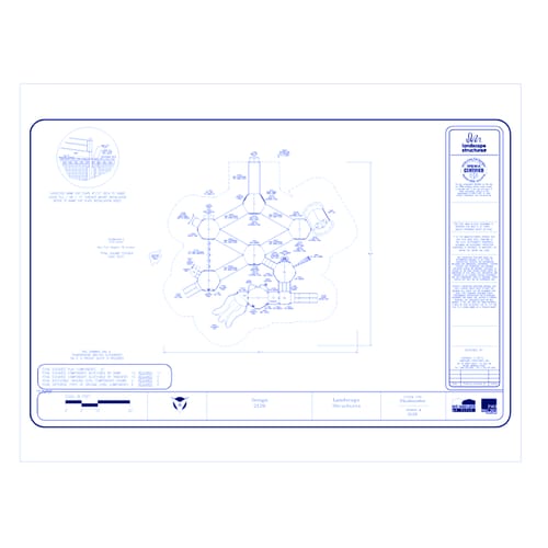 PlayBooster Design 2129 Panorama Recreation Center Park Plan