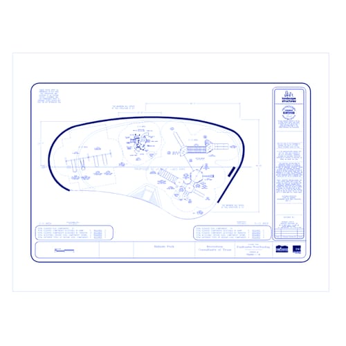 PlayBooster Design Hillside Park Plan