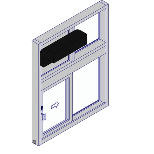 Side Sliding Transaction Window (SCT-4860)