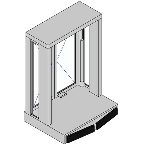 Bi-Fold Transaction Window (PW5-16)