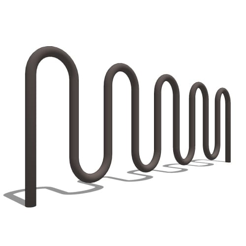 Heavy Duty Challenger Bike Rack: 11 Bike, Surface or In Ground Mount