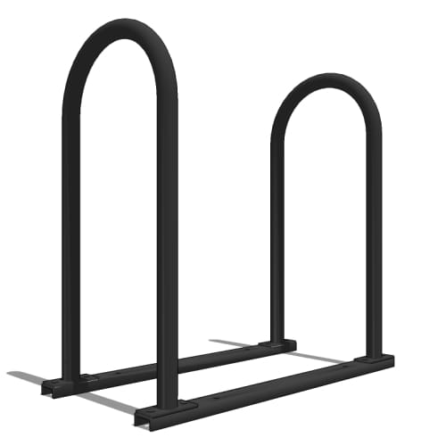 U-Two Bike Rack: 4 Bike Capacity