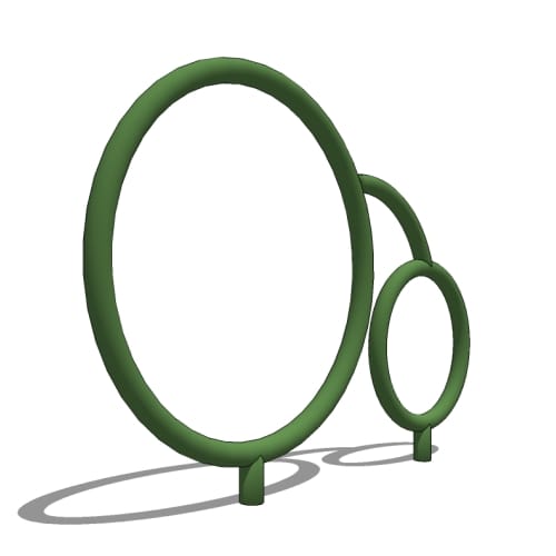 Highwheeler Bike Rack