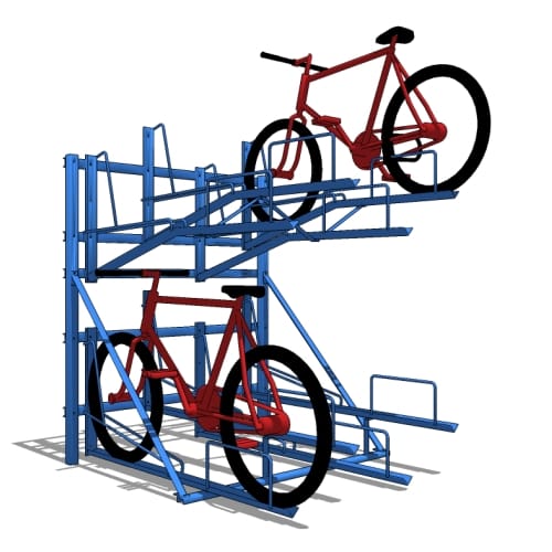 Horizontal Bike Storage