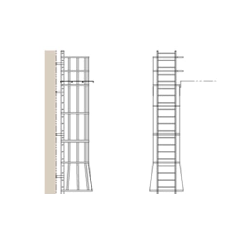 Cages & Platforms: 561SE-C Side Exit