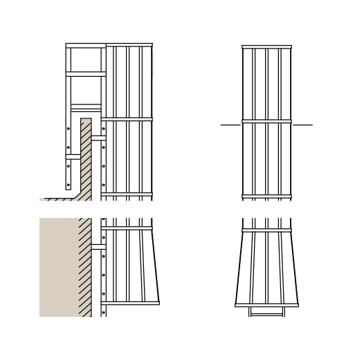 Cages & Platforms: 564-C Parapet Return