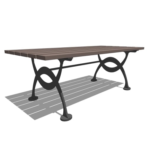 1964 World's Fair Picnic Table ( 6744 )